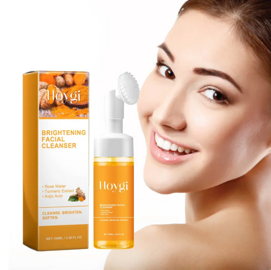 Kasvojen puhdistusaine – kurkuma kirkastava puhdistus akneiholle (100 ml)