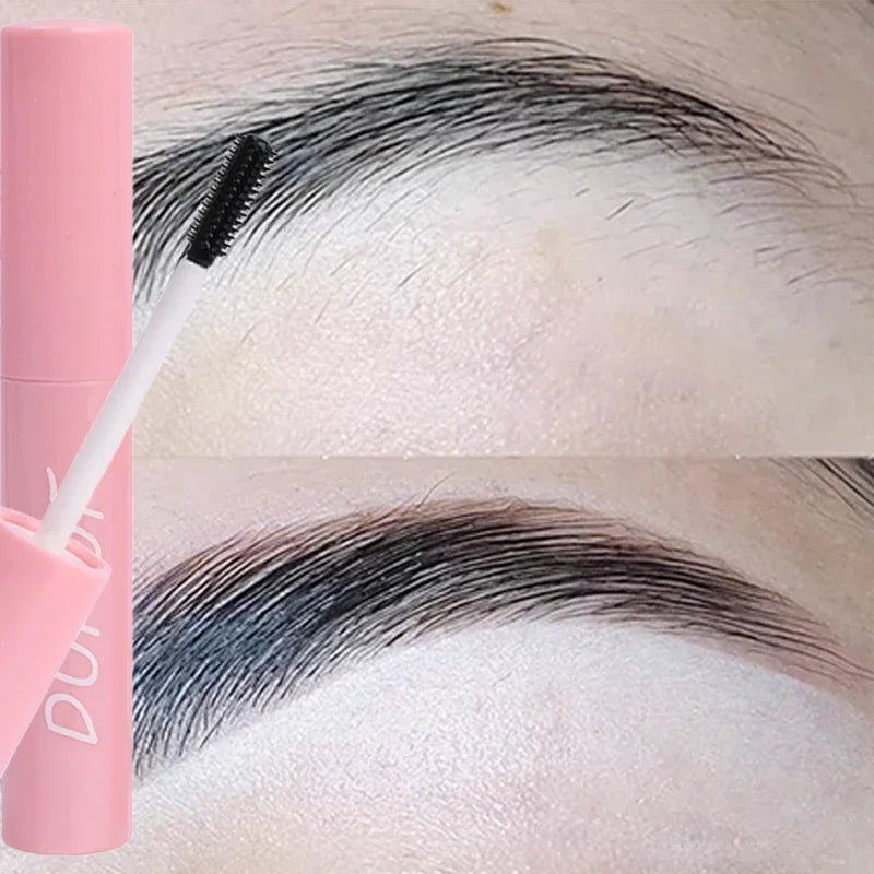 Waterproof Transparent Gel Eyebrow Styling Cream Quick-Drying Long-Lasting 3D Wild Brow Pomade Setting Gel Soap Makeup Eyebrow