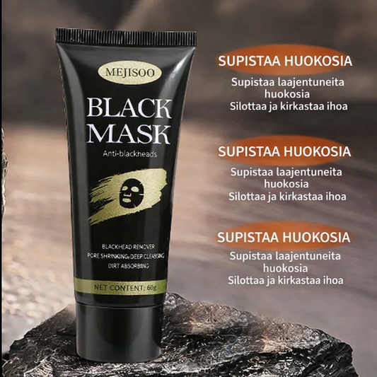 Mustapää naamio – syväpuhdistava peel off kasvonaamio (60 g)