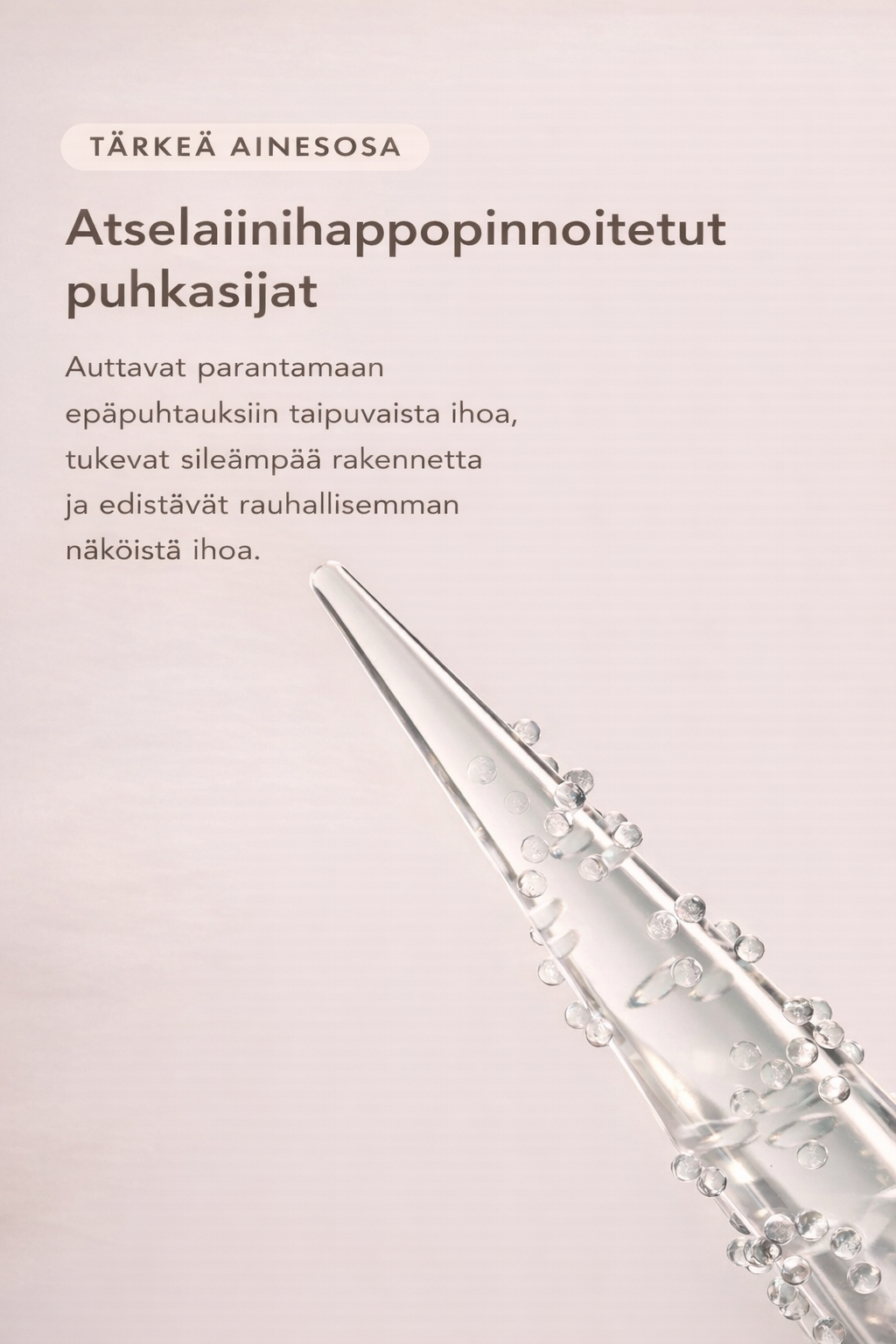 Yöseerumi kasvoille – kuoriva seerumi epäpuhtaalle iholle & ihon uudistukseen – Miracle Clear