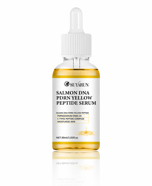 PDRN + Keltainen Peptidiseerumi SUYARUN Salmon DNA – Anti-Aging, Ihon Korjaus & Kosteuttava Kasvoseerumi 30ml / 60ml