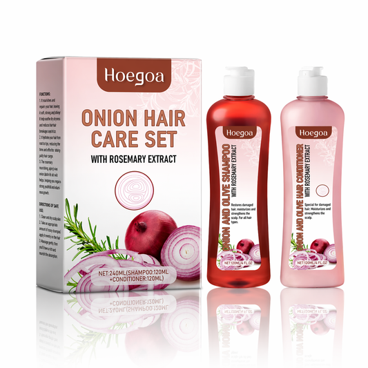 Sipuli Rosmariini Biotiini Shampoo & Hoitoaine Setti – Vahvistava & Kosteuttava Hiuspohjan Hoitosetti 2 × 120ml