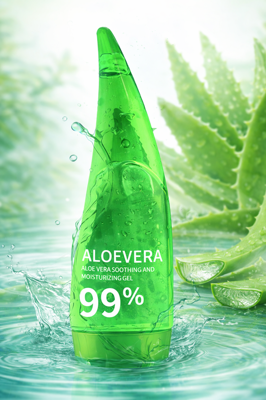 Aloe Vera Geeli 260g – Kosteuttava & Rauhoittava Kasvo- ja Vartalogeeli