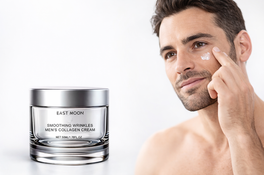 Miesten anti-age -kasvovoide kasvoille ja kaulalle