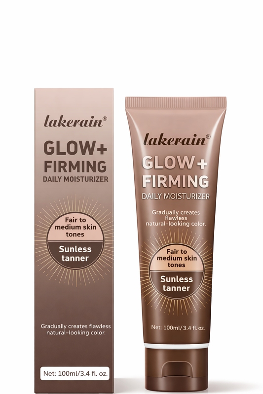 Itseruskettava ja kiinteyttävä vartalovoide