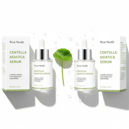 Centella Asiatica Facial Serum Moisturizing Nourish Repairing Dry Skin Smoothing Rejuvenation Soothing Brightening Beauty Health