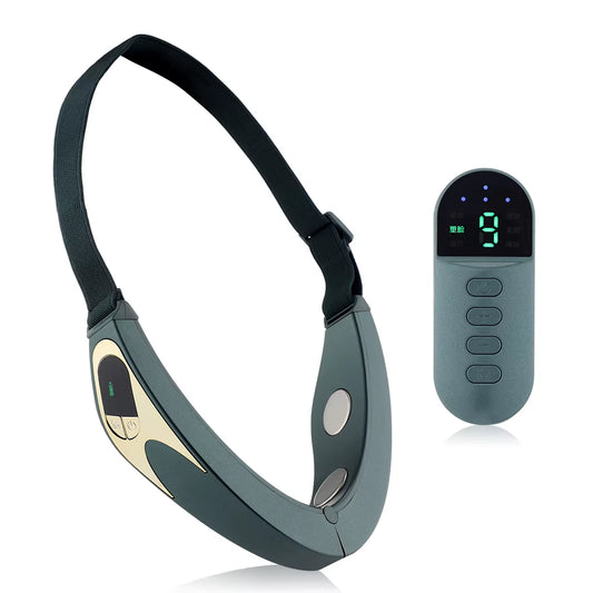 Electric V-Face Face Lift Device 6Mode Heated Skin Rejuvenation Double Chin V Face Vibration Massager Wireless Remote Control