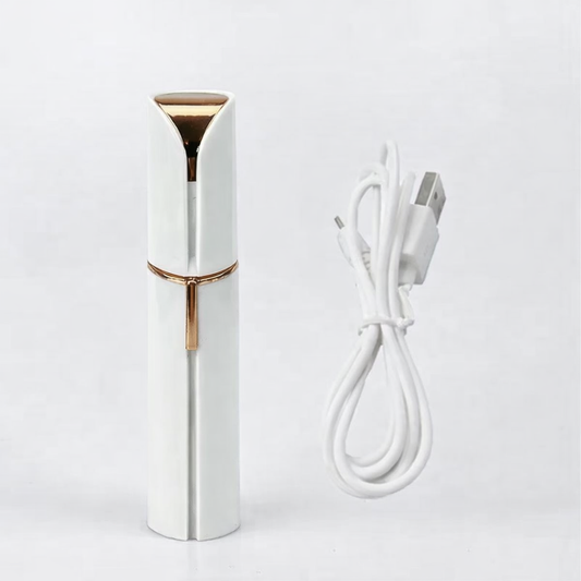Sähköinen Kasvojen Karvanpoistolaite USB – Huulipunamuotoinen Mini-Epilaattori Naisille
