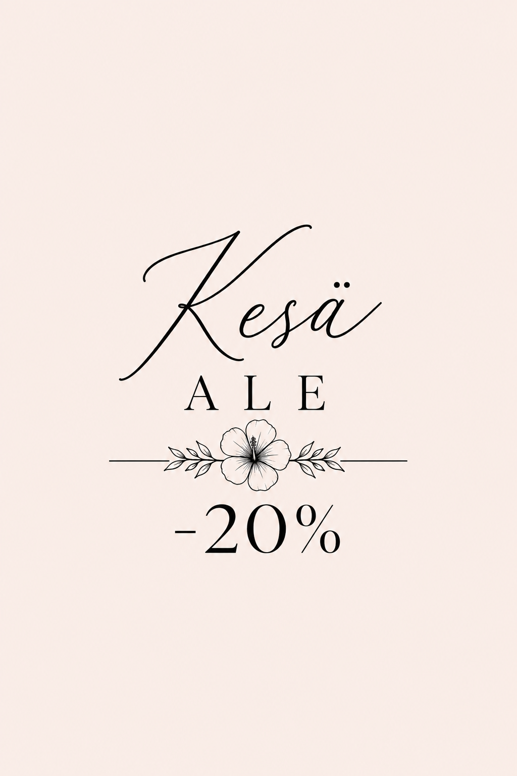 Kesä ale -20%