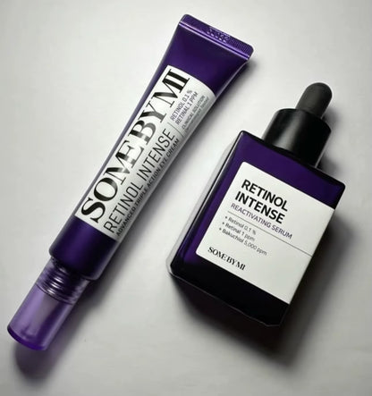 SOME by MI Retinol Intense Reactivating Serum Advanced Triple Action Eye Cream Original 30Ml Korean Brand Facial Care Essence