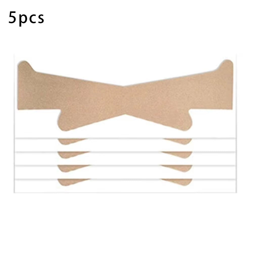 5/10/20PCS Neck Tape Lifting Invisible, Neck Wrinkle Patches, Reusable Elastic Strips Daily Jaw Face Neck Invisible Firming Tape