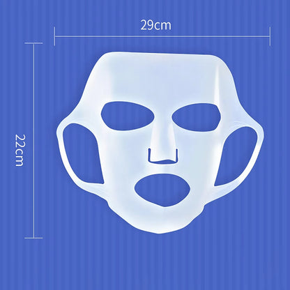 Silicone Ear Hanging Face Mask Cover Reusable Moisturizing Face Shield Double Absorption anti Evaporation Mask Protective Cover