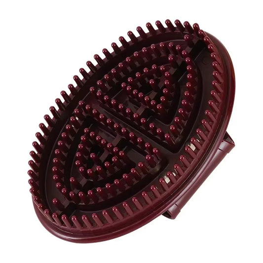 Body Massage Brush Meridians Brush Body Relaxation Reduce Cellulite Massage Brush for Back Leg Handheld Meridians Brush