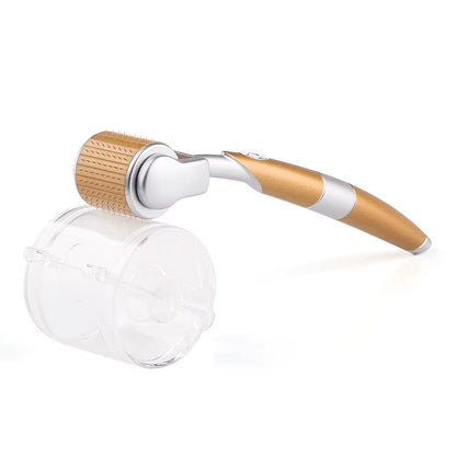 Professional Titanium ZGTS Derma Roller 192 Needles for Face Care and Hair-Loss Treatment CE Certificate Proved