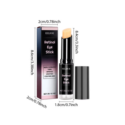 Retinol Eye Cream Stick Collagen Fade Fine Lines Wrinkle Lightening Dark Circles Firming Eye Bags Puffiness Moisturizing Eye Cre