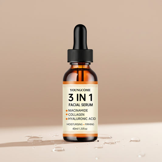 Face Serum 3 in 1 Nicotinamide Anti-Aging Wrinkle Face Serum Facial Moisturizing Brightening Firming Facial Essence Face