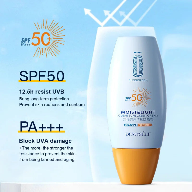 Sunscreen SPF50+ Facial Body Sunscreen Whitening Sun Cream Sunblock Skin Protective Cream Anti-Aging Oil-Control Moisturizing