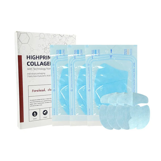 Soluble Collagen Anti-Aging Mask Essence Set Face Filler Collagen Protein Mask Remove Wrinkles Firming Serum Skin Care Set