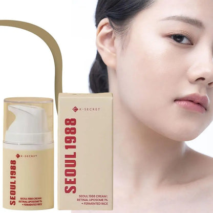 Seoul 1988 Retinal Liposome + Bean Fade Fine Lines Eye Cream Fermented Rice Skin Barrier Repair Cream Korean Original Skin Care