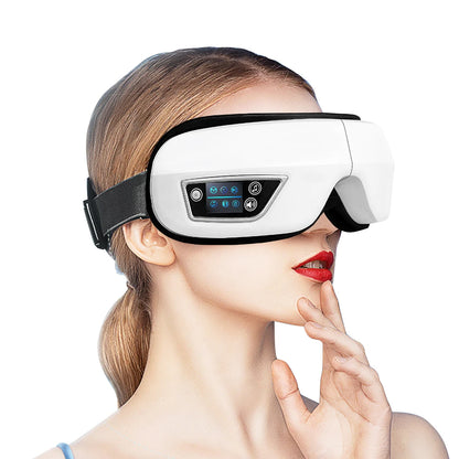 Electric Eye Massager with Heat Vibration Bluetooth Music Massage Relax Glasses DC Eyes Care Device