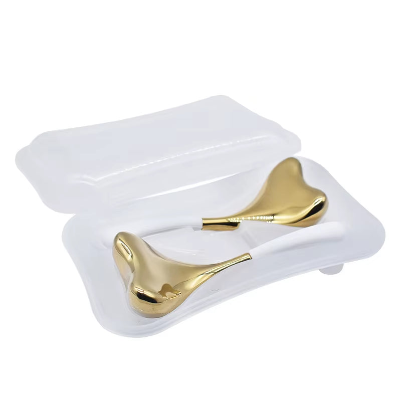 Cooling Spa Ice Globes Roller Stainless Steel Gua Sha Cryo Sticks Face and Eyes Massager Facial Skin Care Tools Gifts for Women