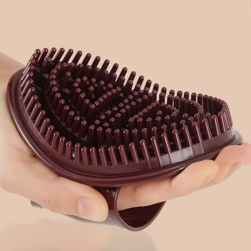 Body Massage Brush Meridians Brush Body Relaxation Reduce Cellulite Massage Brush for Back Leg Handheld Meridians Brush