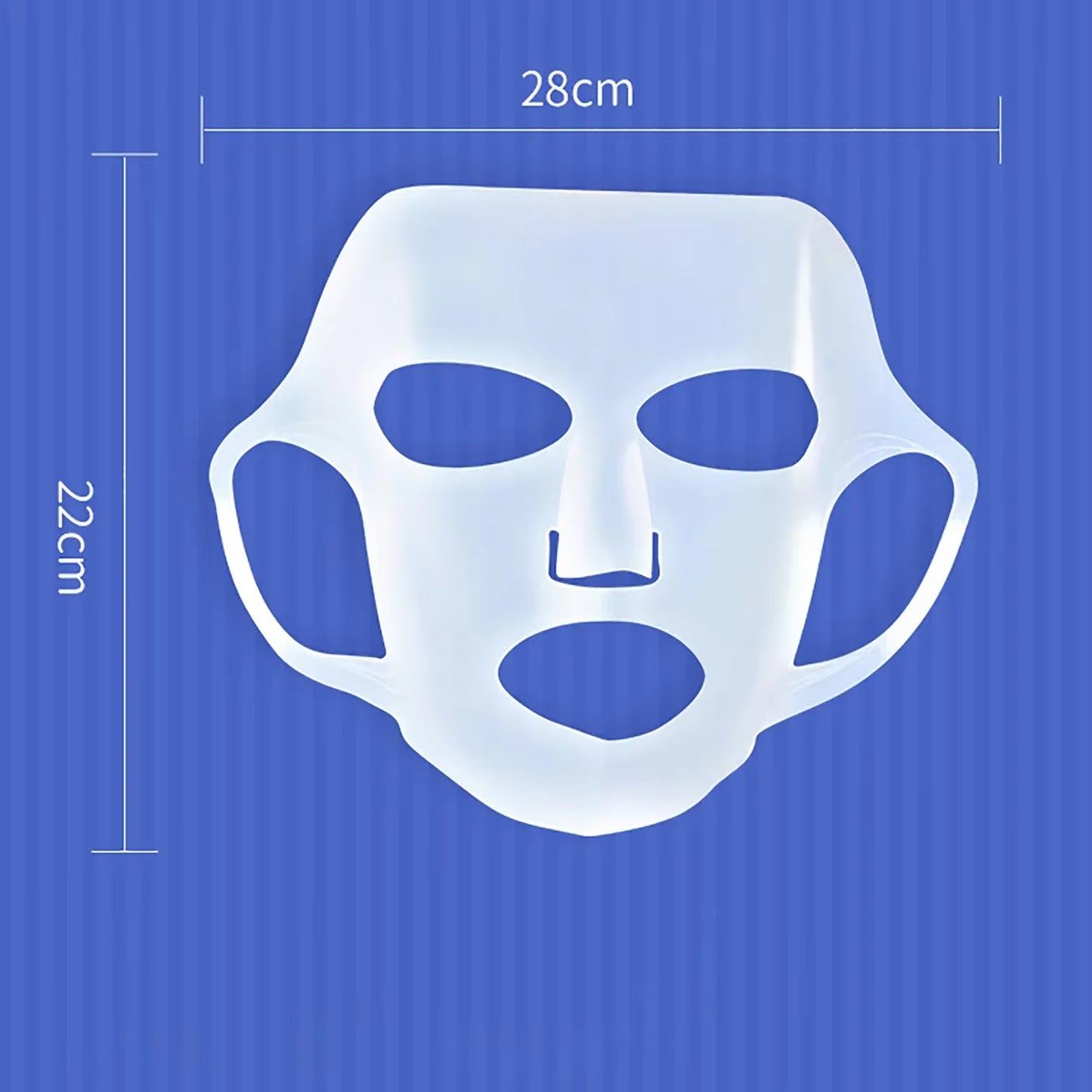 Silicone Ear Hanging Face Mask Cover Reusable Moisturizing Face Shield Double Absorption anti Evaporation Mask Protective Cover