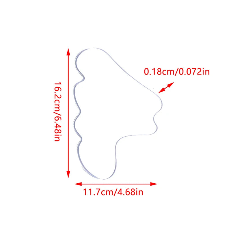 Facial Wrinkle Remover Pad Reusable Medical Grade Silicone Nasolabial Folds Anti-Aging Mask Prevent Wrinkle Skin Lifting Patches