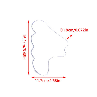 Facial Wrinkle Remover Pad Reusable Medical Grade Silicone Nasolabial Folds Anti-Aging Mask Prevent Wrinkle Skin Lifting Patches