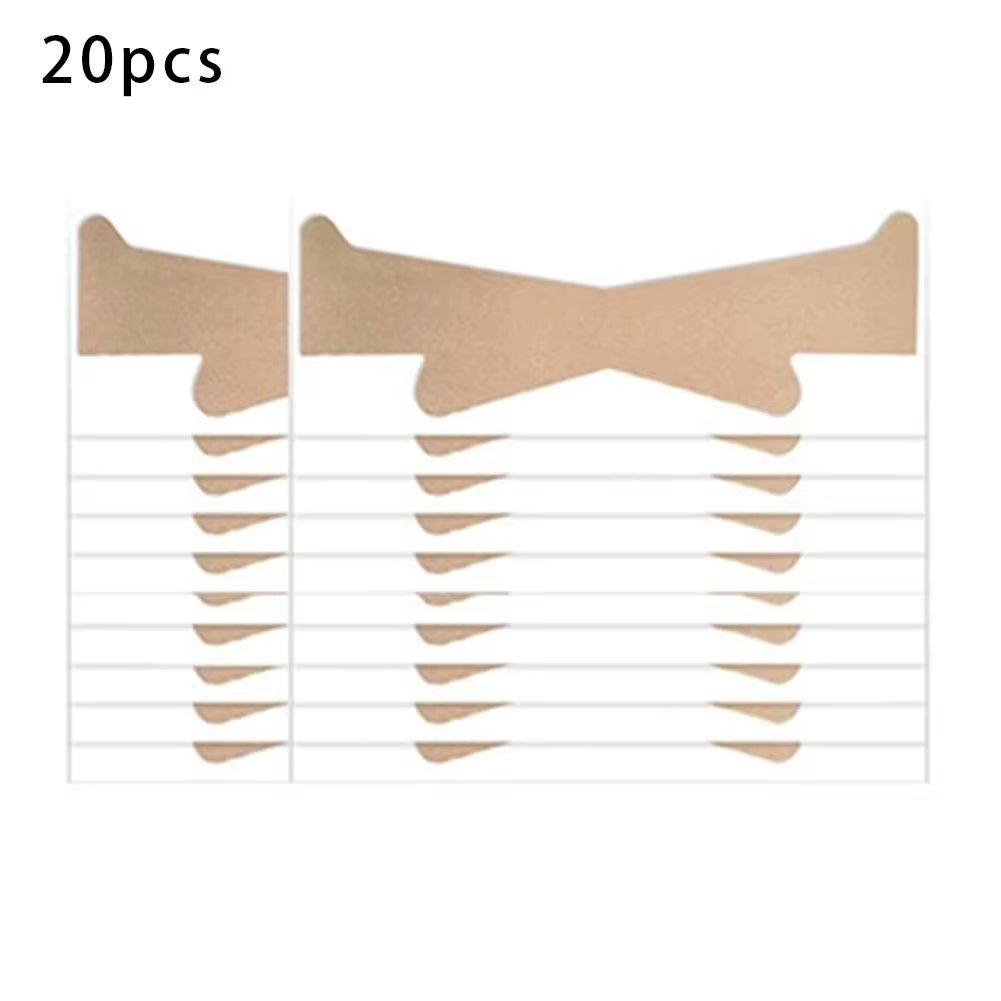 5/10/20PCS Neck Tape Lifting Invisible, Neck Wrinkle Patches, Reusable Elastic Strips Daily Jaw Face Neck Invisible Firming Tape