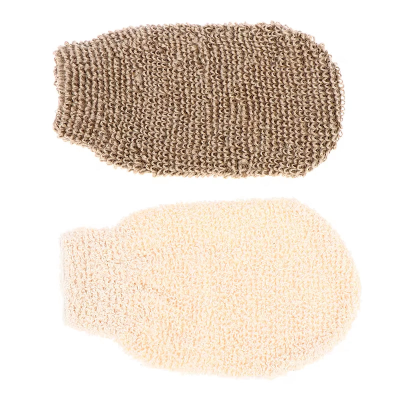 2 Pcs Peeling Exfoliating Gloves Shower Body Brush Fingers Bath Towel for Shower Body Brush Towel SPA Foam Body Massage