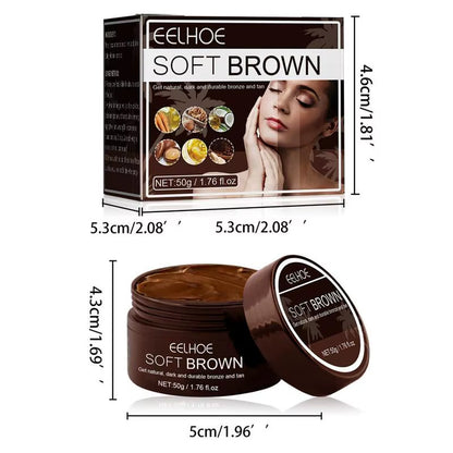 50G Tanning Accelerator Cream Intensive Brown Tanning Gel Self Tanning Lotion Tan-Boosting Butter Self-Tanning Lotion Achieve A