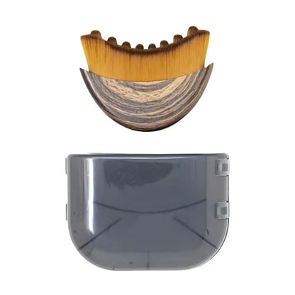 Portable Lymphatic Contour Face Brush Multi-Function Facial Sculpting Tool Lymphatic Drainage Massager for Face