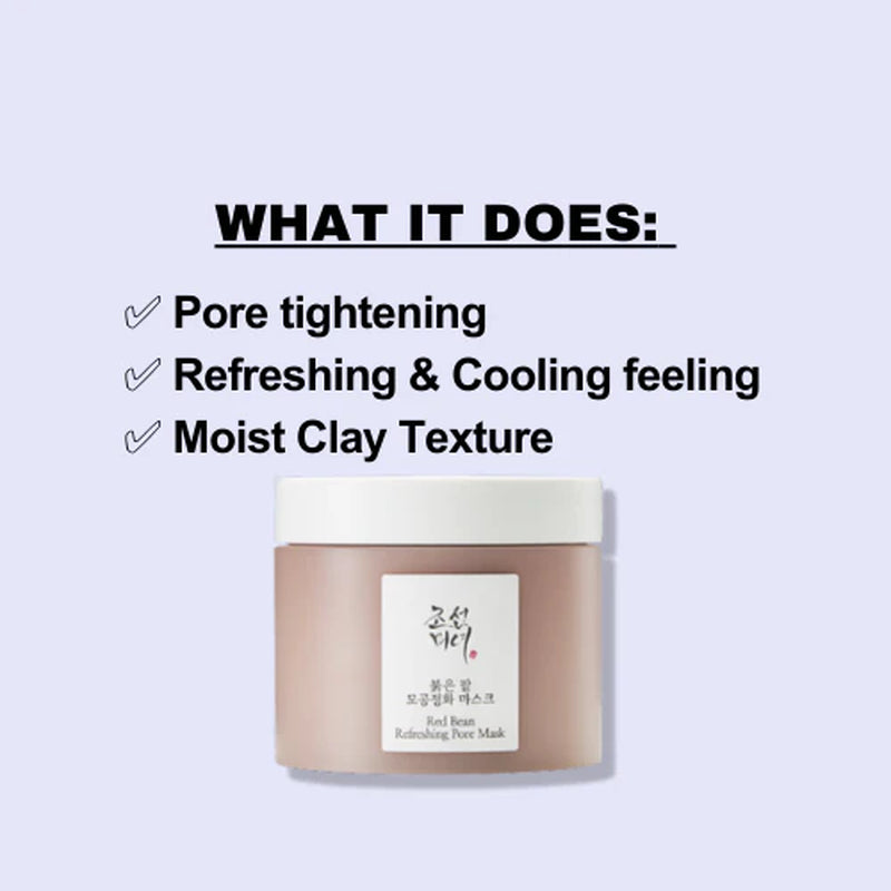 [] Red Bean Refreshing Pore Mask 140Ml