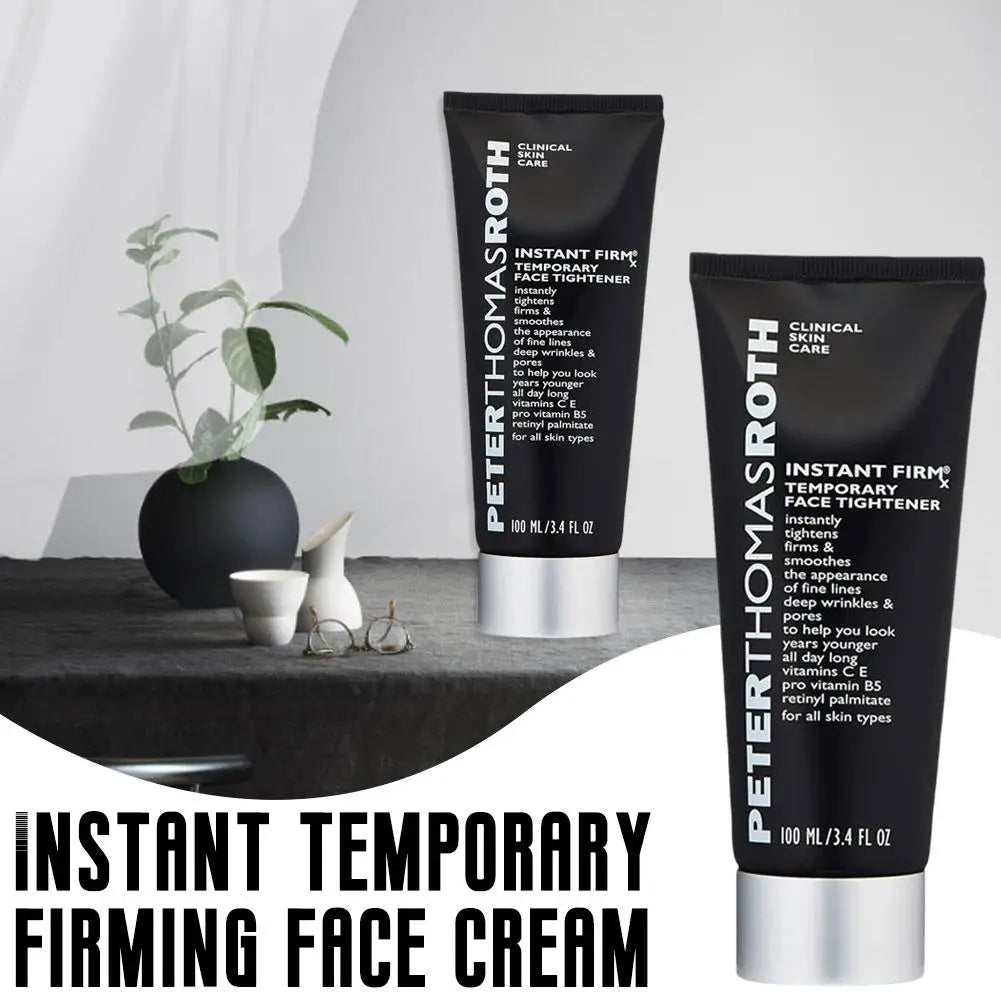 100ML Face Tightener Firm Smooth Look of Fine Lines Deep Wrinkles Pores Instant Firmx Temporary Eye Tightener Skin Care