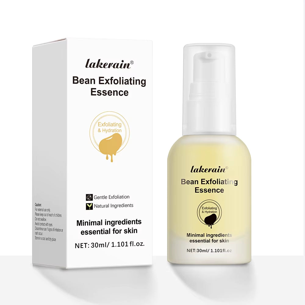 Bean Essence Vegansnail Exfoliating Essence for Face Hydrating Korean Skin Care Glassskin 30Ml