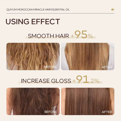 100ML Hair Care Oil Moroccan Pure Argan Hair Essential Oil for Dry Hair Types Multi-Functional Hair Care Products for Woman