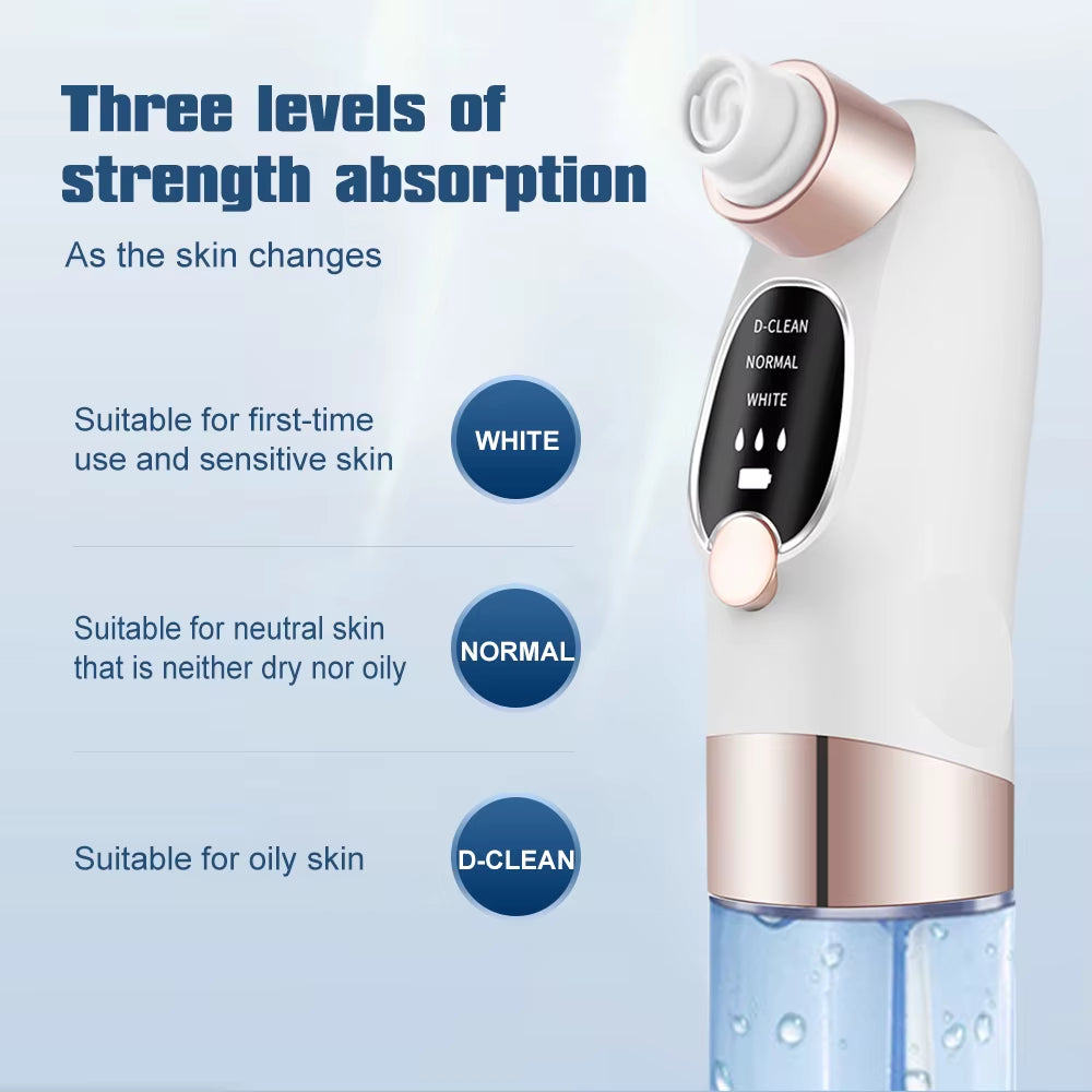Electric Blackhead Remover Pore Vacuum Cleaner Facial Black Dots Vacuum Cleaner Acne Pimple Blackhead Removal Black Dots Remover