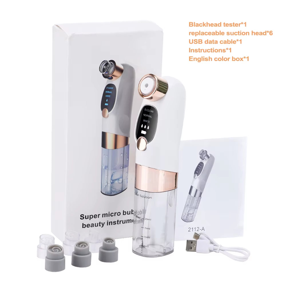Electric Blackhead Remover Pore Vacuum Cleaner Facial Black Dots Vacuum Cleaner Acne Pimple Blackhead Removal Black Dots Remover
