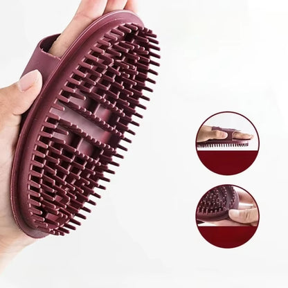 Body Massage Brush Meridians Brush Body Relaxation Reduce Cellulite Massage Brush for Back Leg Handheld Meridians Brush