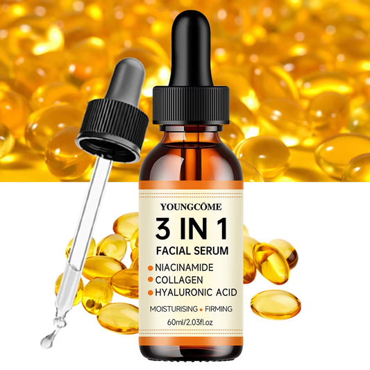 Face Serum 3 in 1 Nicotinamide Anti-Aging Wrinkle Face Serum Facial Moisturizing Brightening Firming Facial Essence Face