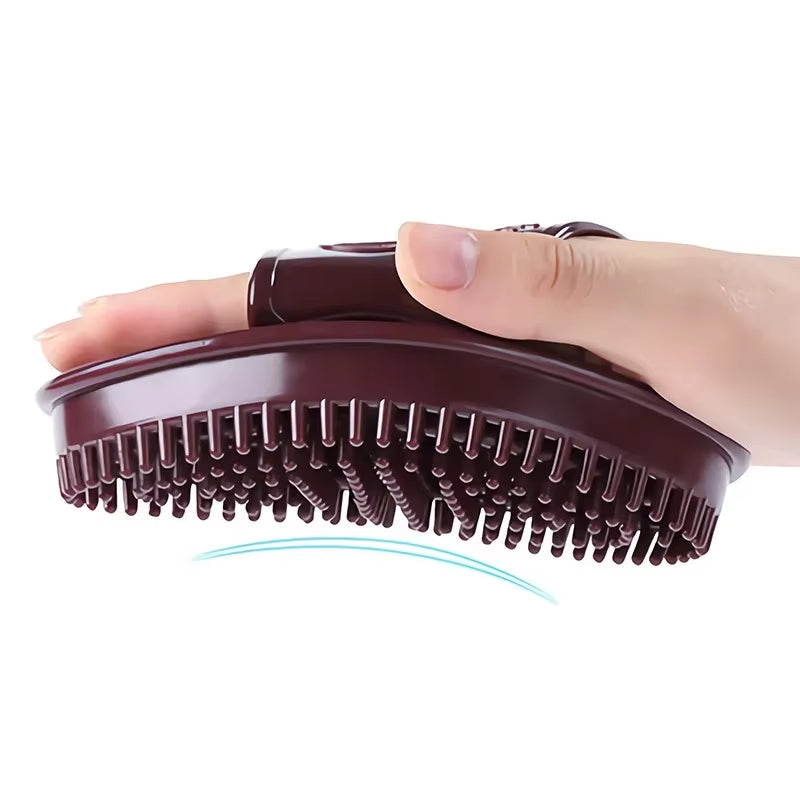 Body Massage Brush Meridians Brush Body Relaxation Reduce Cellulite Massage Brush for Back Leg Handheld Meridians Brush