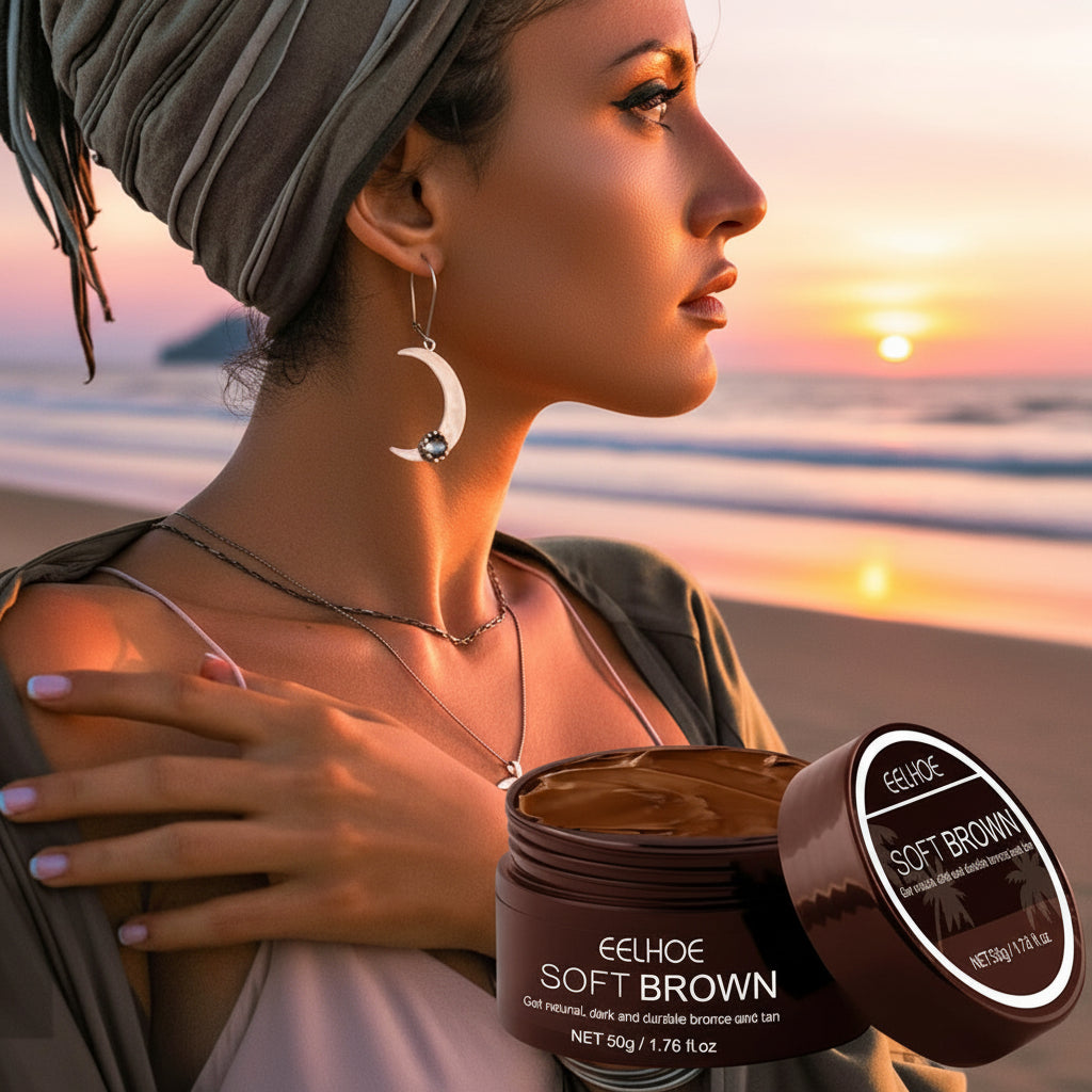 50G Tanning Accelerator Cream Intensive Brown Tanning Gel Self Tanning Lotion Tan-Boosting Butter Self-Tanning Lotion Achieve A