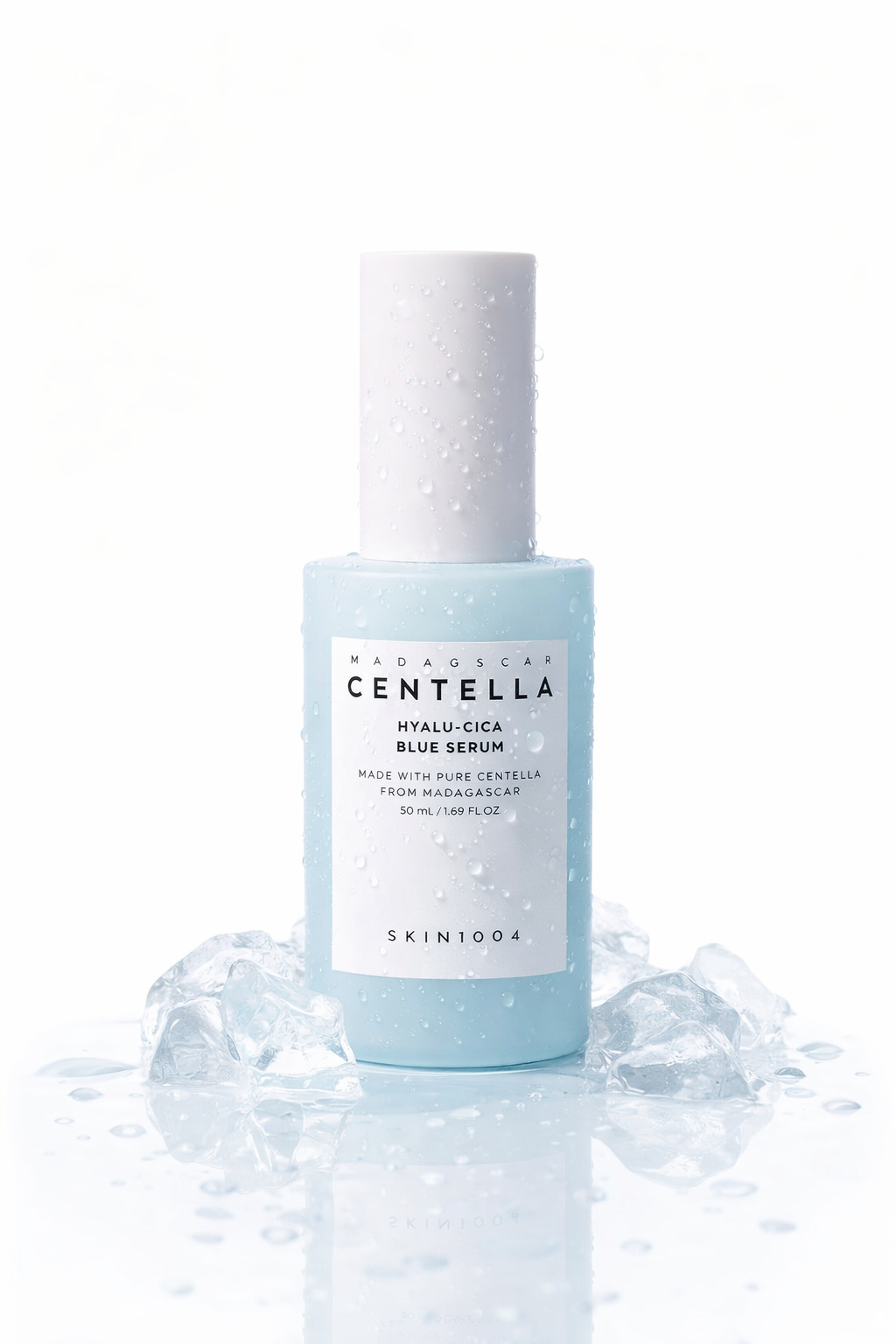 SKIN1004 Hyalu-Cica Blue Serum 50ml - Kosteuttava Kasvojen Seerumi Hyaluronihapolla