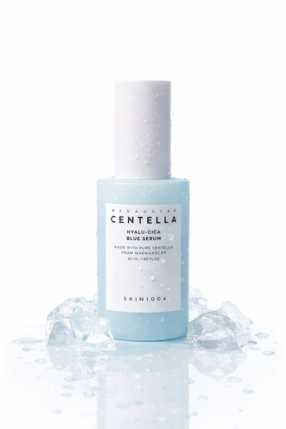 SKIN1004 Hyalu-Cica Blue Serum 50ml - Kosteuttava Kasvojen Seerumi Hyaluronihapolla