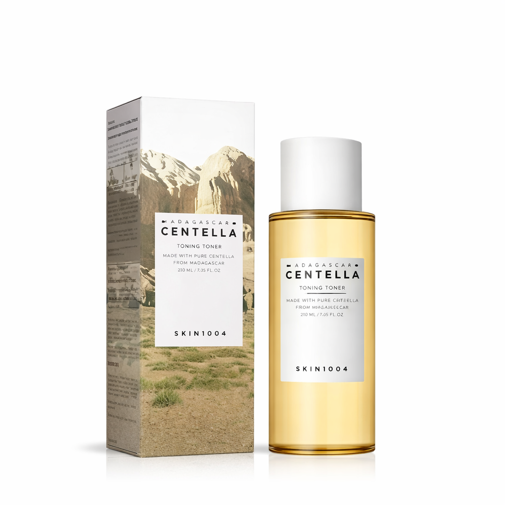SKIN1004 Centella Toning Toner 210ml - PHA-eksfoliointi, Niasinamidi & 84% Centella