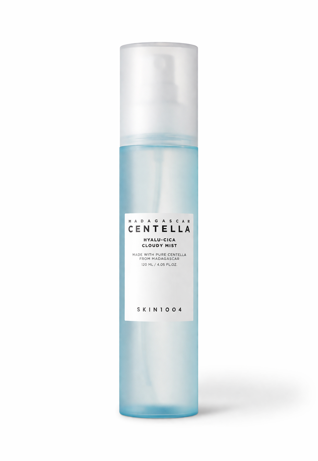 SKIN1004 Centella Hyalu-Cica Cloudy Mist 120ml - Kosteuttava Kasvosuihke Meikin Päälle