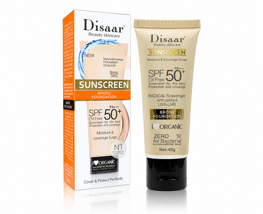 SPF50+ Aurinkosuoja & Meikkivoide Kasvot – Kevyt BB Cream UV-Suoja Kaikille Ihotyypeille