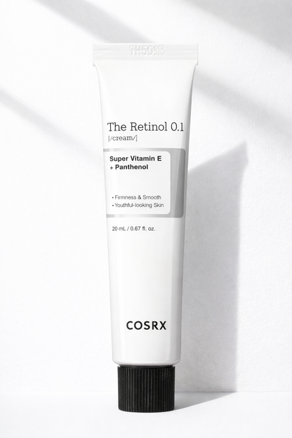 Retinoli 0.1 Yövoide COSRX 20ml - Anti-Age & Kiinteättävä Korealainen Kasvovoide