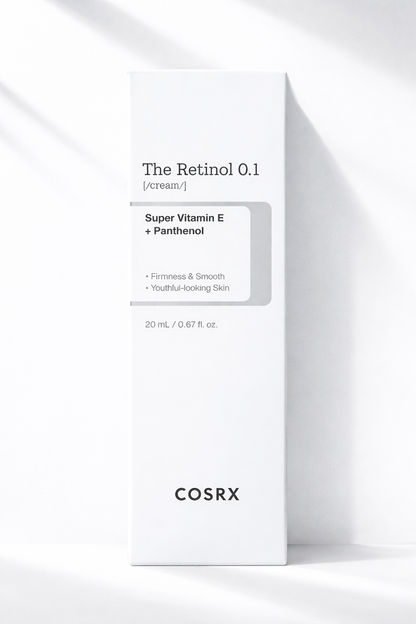 Retinoli 0.1 Yövoide COSRX 20ml - Anti-Age & Kiinteättävä Korealainen Kasvovoide
